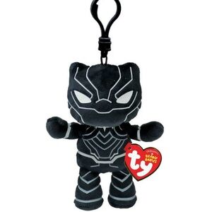 Ty Beanie Babies Marvel Black Panther Key Clip